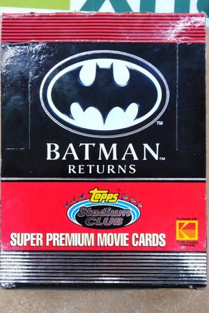 Batman Returns Super Premium Movie Trading Cards Box -36 Count image number 0