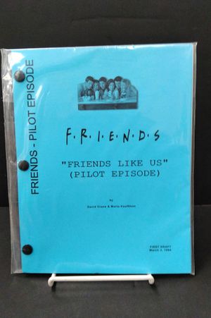 Friends Pilot Episode Script image number 0