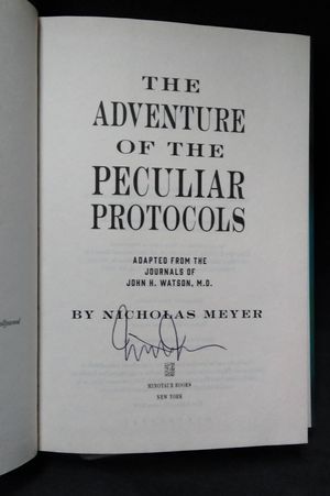 The Adventure of the Peculiar Protocols: Adapted from the Journals of John H. Watson, M.D. image number 2