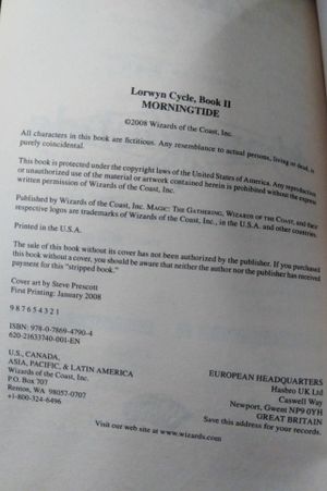 Morningtide: Lorwyn Cycle, Book 2 (Magic: The Gathering) (Bk. 2) image number 1