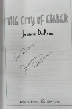 The City of Ember Uncorrected Proof image number 1