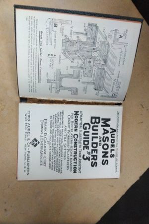Audels Masons and Builders Guide 4 Vol. Set image number 2