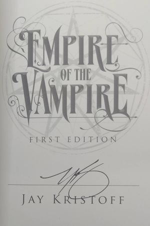 Empire of the Vampire image number 1
