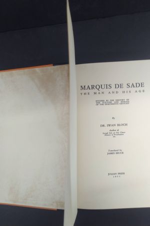 Marquis de Sade The Man and His Age image number 1