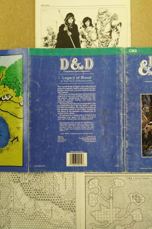 Legacy of Blood (Dungeons and Dragons Module CM9) image number 1