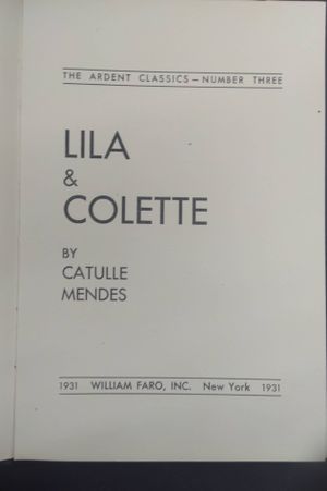 Lila and Colette image number 1