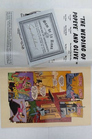 The Wedding of Popeye & Olive #1 image number 1