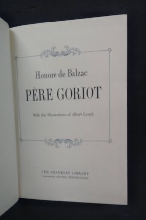 HONORE DE BALZAC Franklin Library image number 2