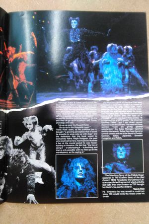 Cats Theatrical Program image number 1