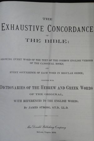 Strong's Exhaustive Concordance of the Bible image number 2
