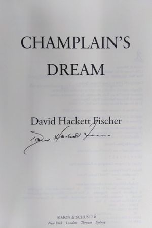 Champlain's Dream image number 1