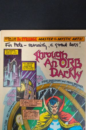 Doctor Strange Silver Dagger #1 image number 2
