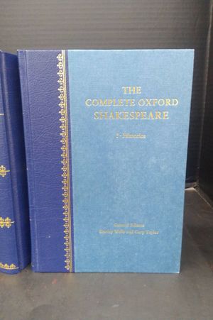 The Complete Oxford Shakespeare image number 1