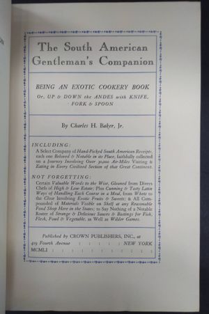 The South American Gentleman's Companion image number 2
