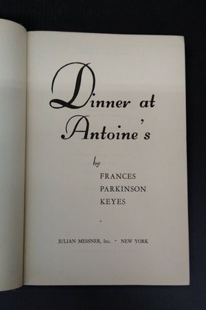 Dinner at Antoine's image number 1