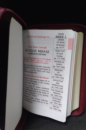 St. Joseph Complete Missal Set image number 1