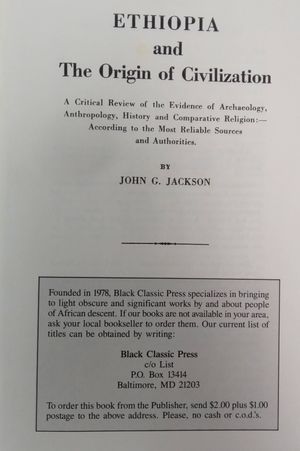 Ethiopia and the Origin of Civilization image number 1