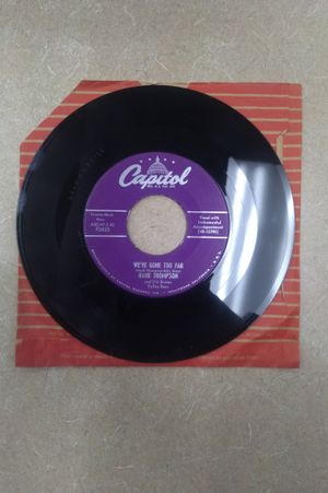 Honky-Tonk Girl / We've Gone Too Far image number 2