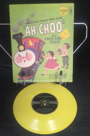 The Little Train Who Said "Ah Choo" / Choo Choo Train image number 0