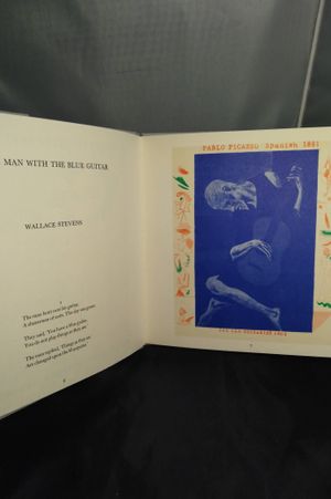 The Blue Guitar: Etchings by David Hockney Who Was Inspired by Wallace Stevens Who Was Inspired by Pablo Picasso image number 2