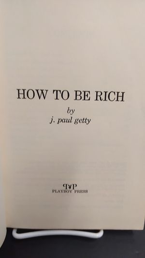 How To Be Rich image number 1