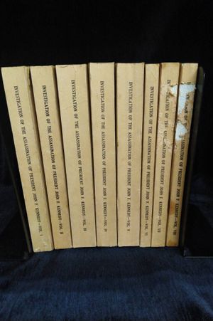 Investigation Of The Assassination Of President John F. Kennedy Appendix To Hearings Set of 8 image number 0