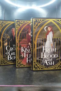 Blood and Ash Trilogy Set Exclusive signed