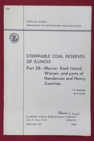 Strippable Coal Reserves of Illinois - Part 5B: Mercer, Rock Island, Warren and parts of Henderson and Henry Counties image number 0