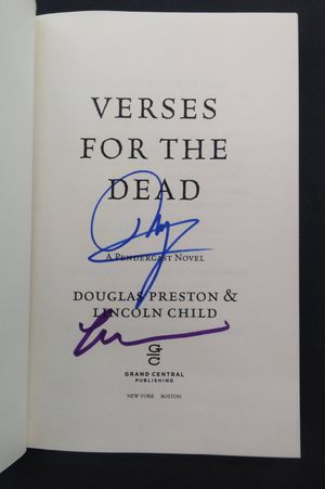 Verses for the Dead (Agent Pendergast) image number 1