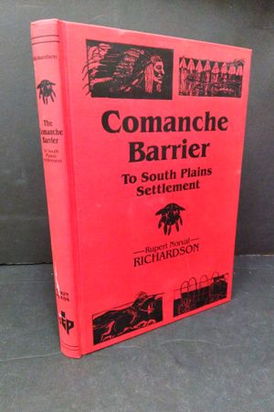 The Comanche Barrier to South Plains Settlement image number 0