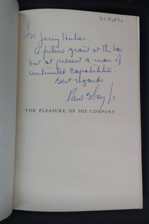 The Pleasure of his Company image number 2