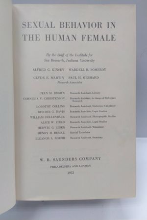 Sexual Behavior in the Human Female image number 1