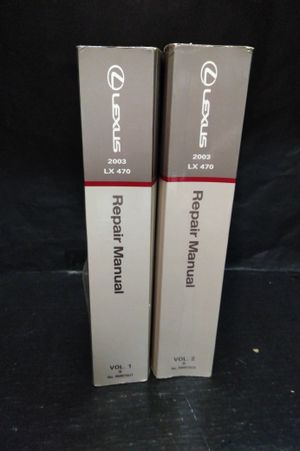 Lexus LX 470 Repair Manual image number 2