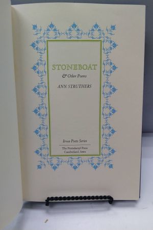 Stoneboat & Other Poems image number 0