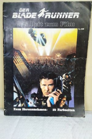 Der Blade Runner - Das Heft zum Film. [Blade Runner - The Booklet of the Film] image number 1