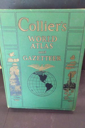 Collier's World Atlas and Gazetteer image number 0