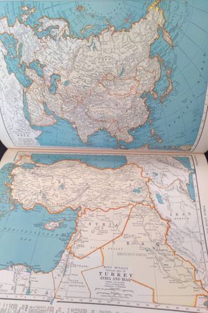 Collier's World Atlas and Gazetteer image number 2