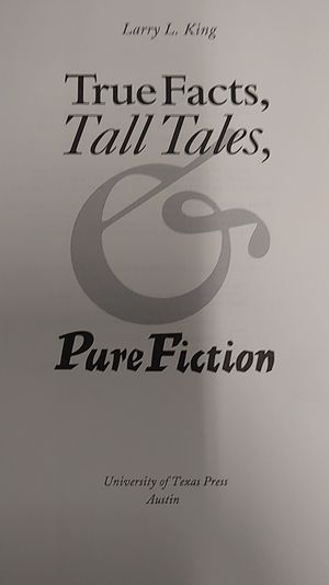 True Facts, Tall Tales & Pure Fiction image number 2