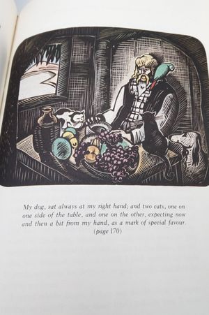 The Adventures of Robinson Crusoe. Franklin Library Edition image number 1