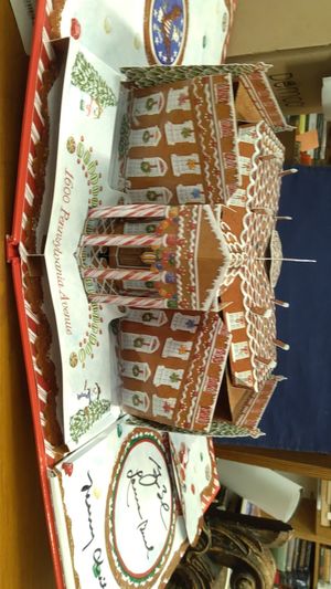 The Gingerbread White House: A Pop-up Book image number 2