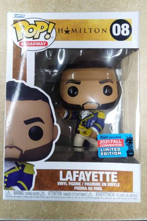 Funko Pop! Broadway: Hamilton - Lafayette, Fall Convention Exclusive 2021 image number 0