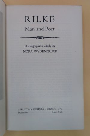 Rilke: Man and Poet image number 0