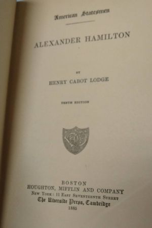 Alexander Hamilton: American Statesmen image number 2