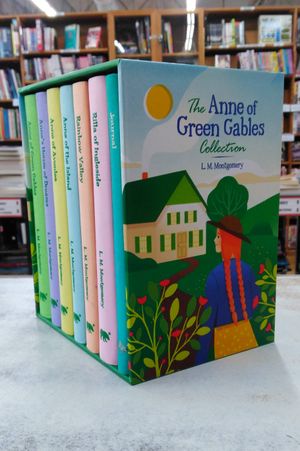 The Anne of Green Gables 6 Books Set w/ Journal Collection Hardcover L M Montgomery image number 0