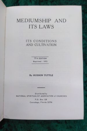Mediumship and Its Laws image number 1