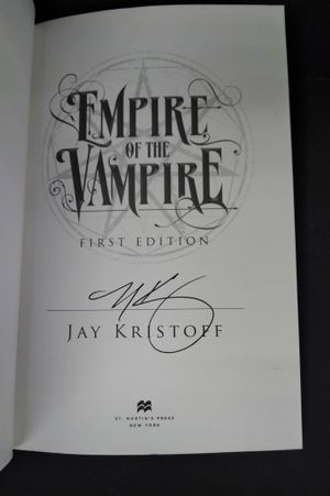 Empire of the Vampire image number 1