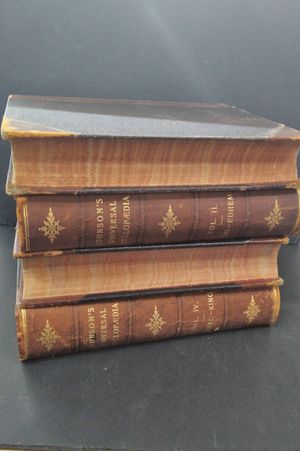 Johnson's Universal Cyclopaedia 8 Volume Set image number 0