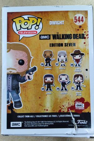 Funko Pop! Television #544 The Walking Dead Dwight (2017 Fall Convention Exclusive) image number 1