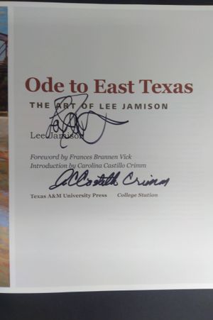 Ode to East Texas, 23: The Art of Lee Jamison image number 1