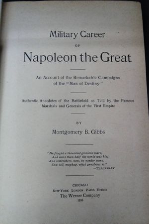 Napoleon's Millitary Career image number 1